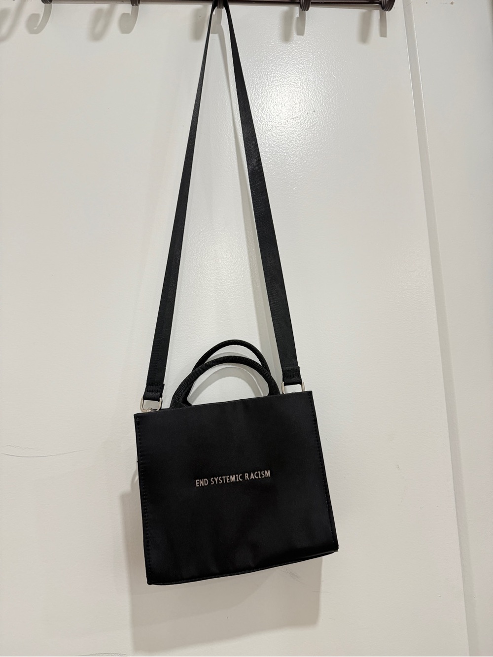 ‘End Systemic Racism' Brandon Blackwood bag